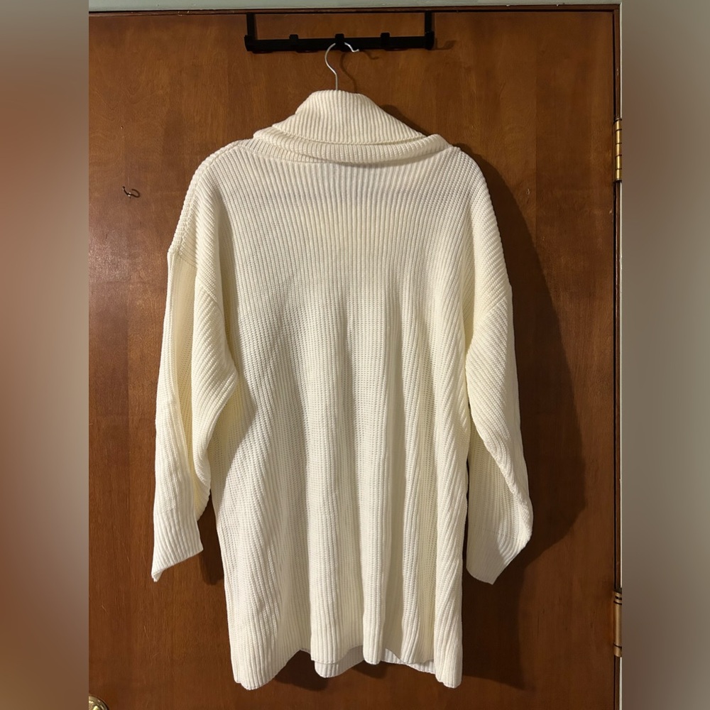 Shein Curve Turtleneck Loose Knit Sweater - Picture 6 of 6